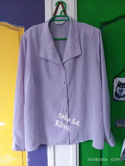 Blusas de mujer con hombreras talla 54 - miniatura 6
