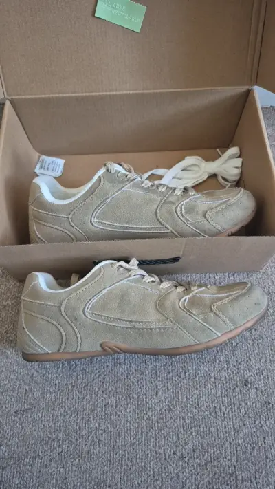 Zapatillas deportivas beige - miniatura 4