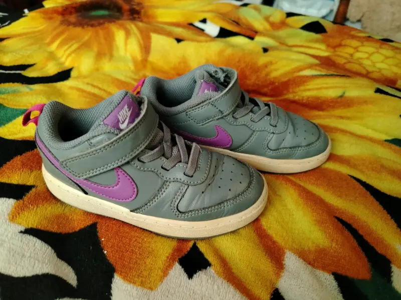 Zapatillas deportivas para niños Nike grises - 3