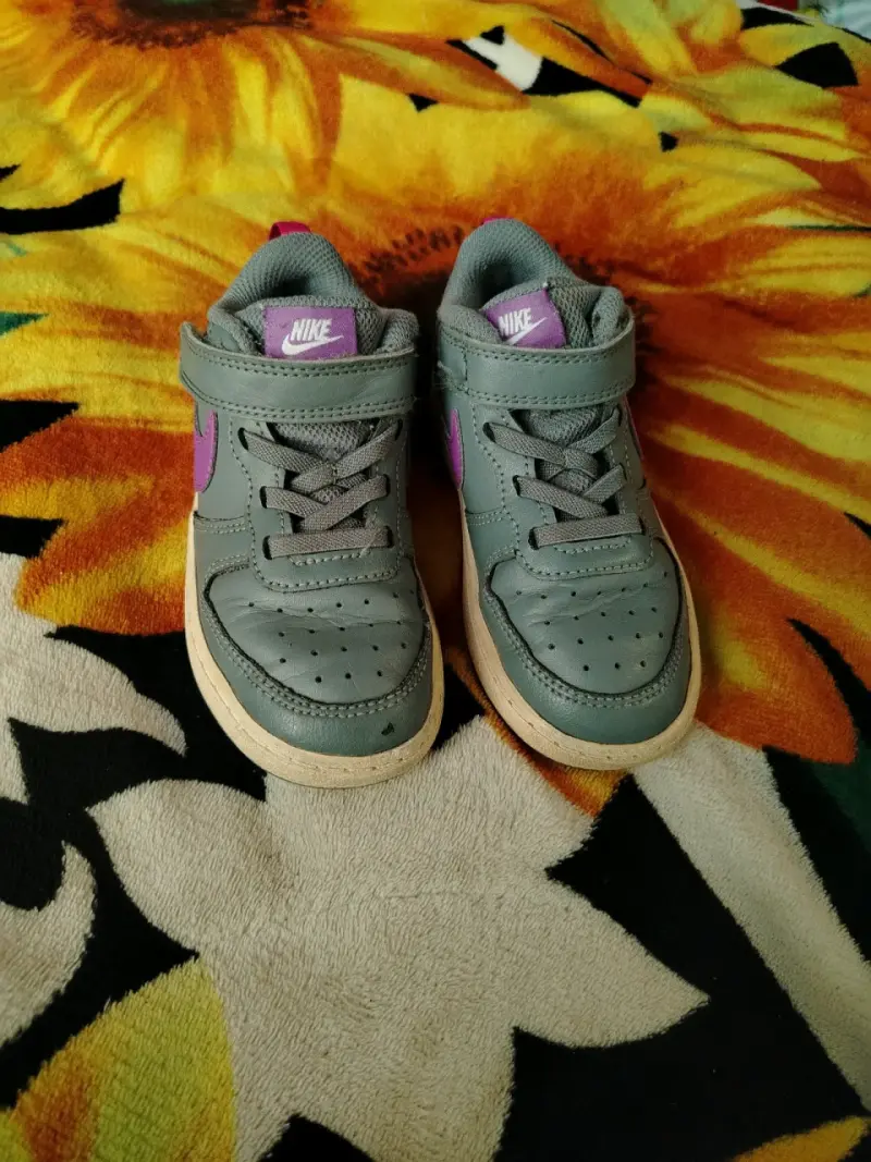 Zapatillas deportivas para niños Nike grises - 4