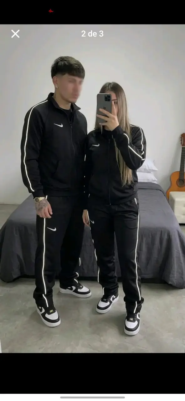 Conjunto deportivo mujer con líneas reflectantes - 5