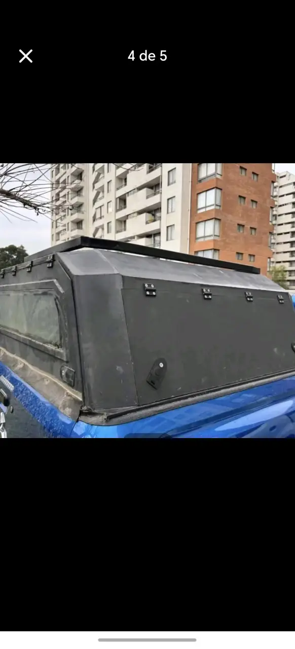 Capota rígida para camioneta azul - 2