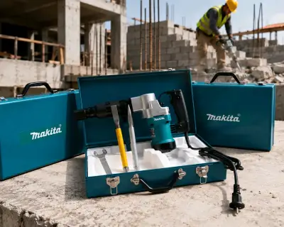 Martillo demoledor Makita HM0810T con accesorios - miniatura 2