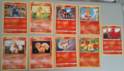 Lote de cartas Pokémon variadas - miniatura 1