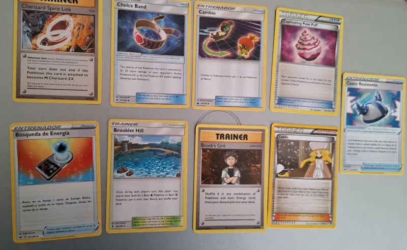 Lote de cartas Pokémon variadas - 4