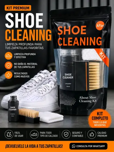 Kit de Limpieza Premium para Zapatillas - miniatura 1