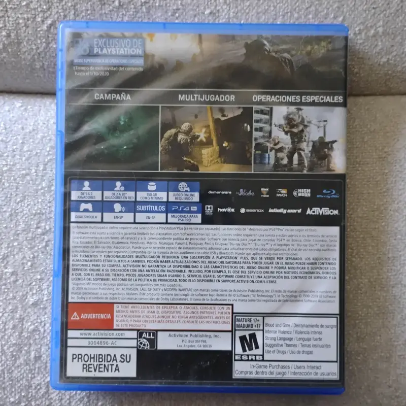 Juego PS4 Call of Duty Modern Warfare - 4