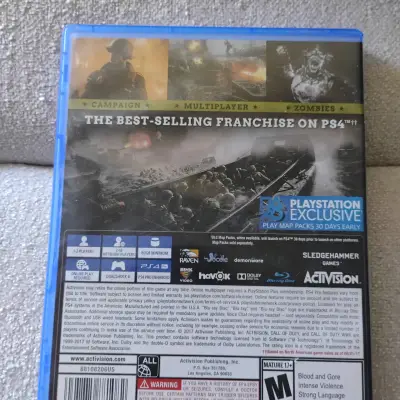Juego PS4 Call of Duty WWII en buen estado - miniatura 4