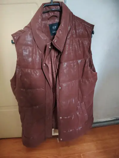 Chaqueta tipo parka  acolchado marrón para hombre - miniatura 3