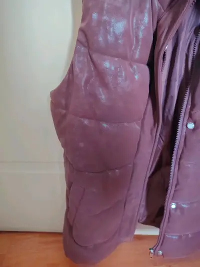 Chaqueta tipo parka  acolchado marrón para hombre - miniatura 4