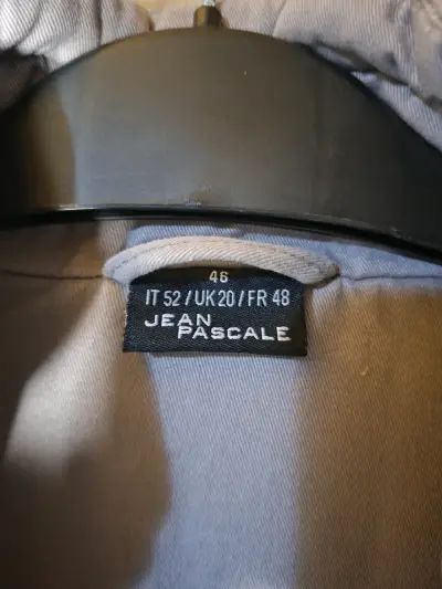 Abrigo Jean Pascale con cuello de piel sintética - miniatura 2