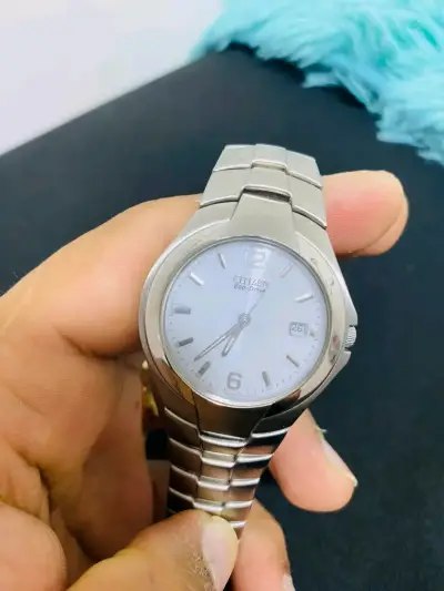 Reloj Citizen Eco-Drive de acero inoxidable 38mm - miniatura 1