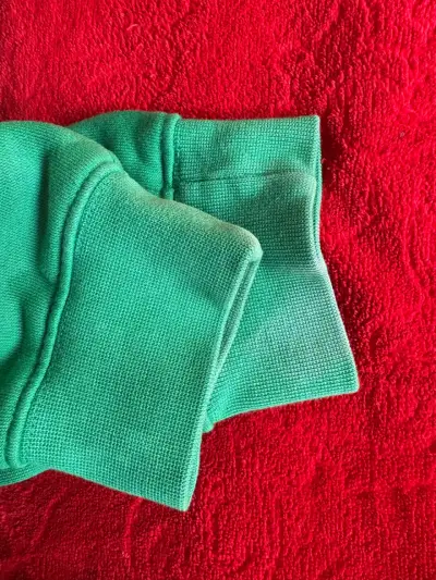 Polerón con capucha verde Adidas talla S - miniatura 4