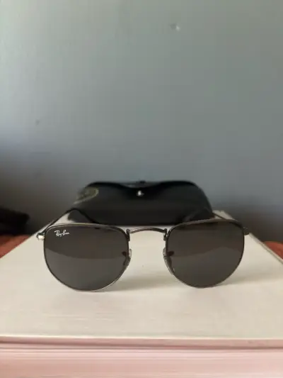 lentes de sol Ray-Ban Elon, color plateado, - miniatura 1