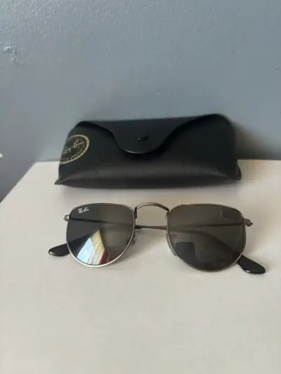 lentes de sol Ray-Ban Elon, color plateado, - miniatura 3