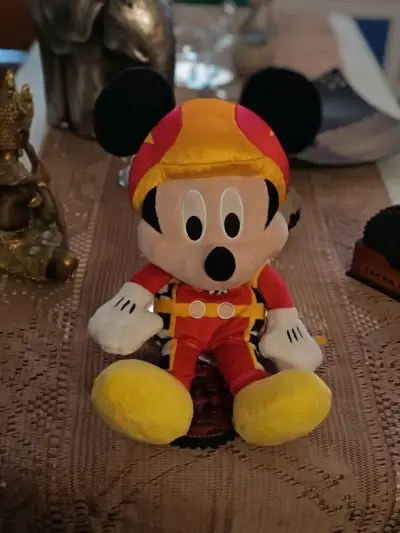 Peluche Minnie Mouse vestido rosado - miniatura 4
