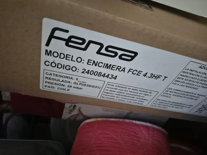 Encimera a gas de acero inoxidable Fensa - 2