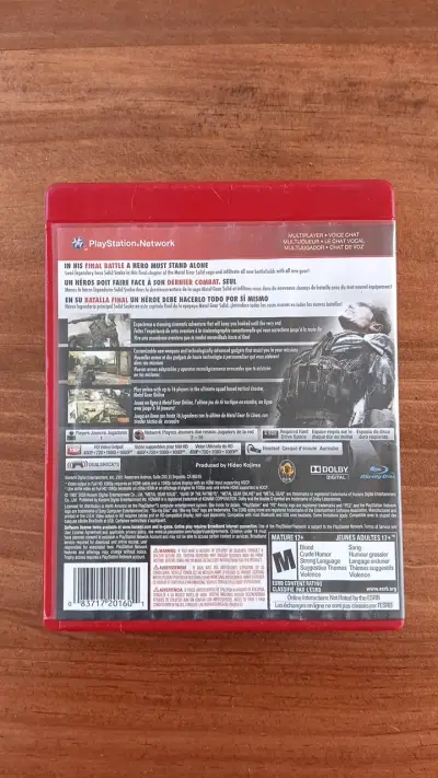 Metal Gear Solid 4 para PS3 Greatest Hits - miniatura 3