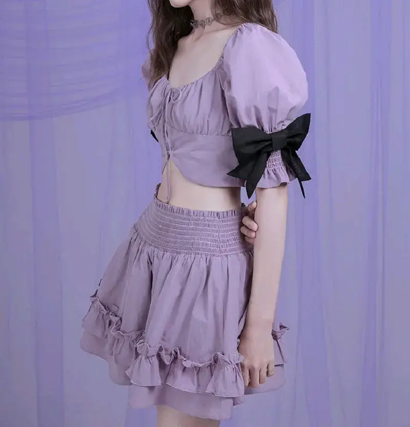 Conjunto Kawaii Lila - 2