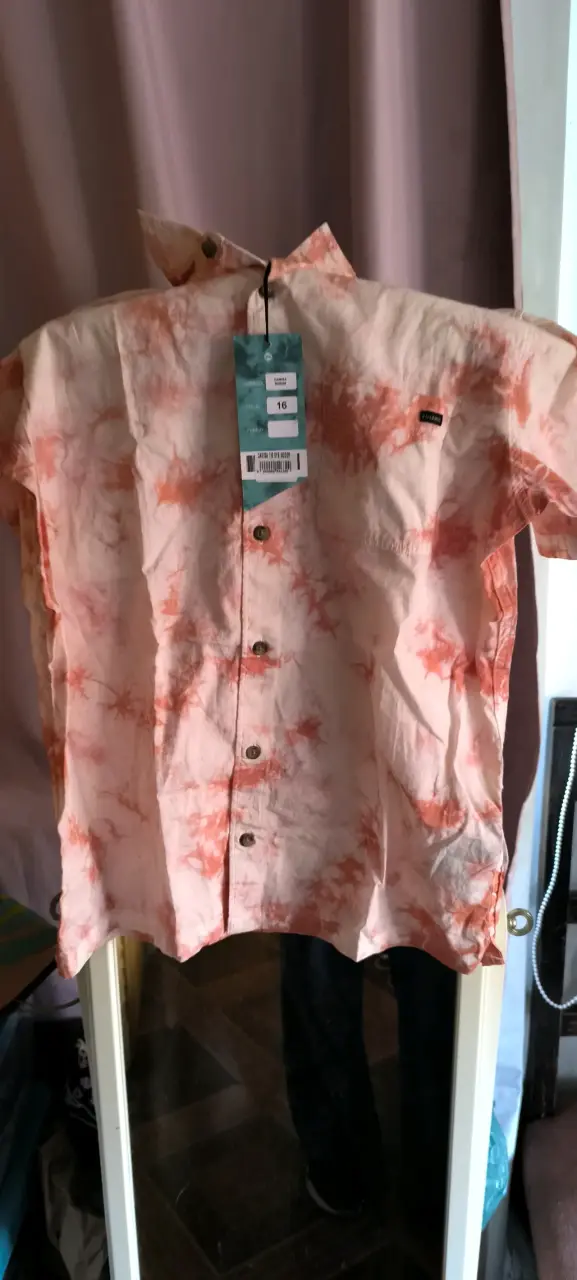 Camisa tie-dye para hombre talla 16 - 1