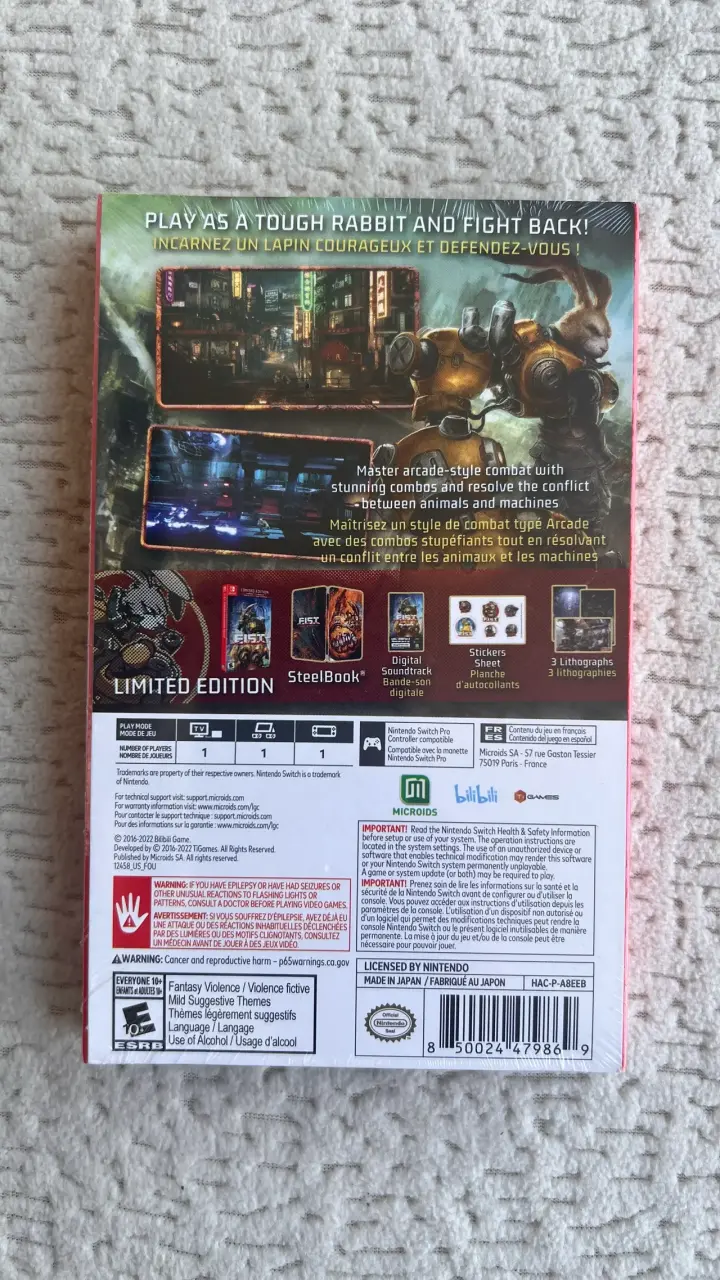 F.I.S.T. Limited Edition Nintendo Switch - 2
