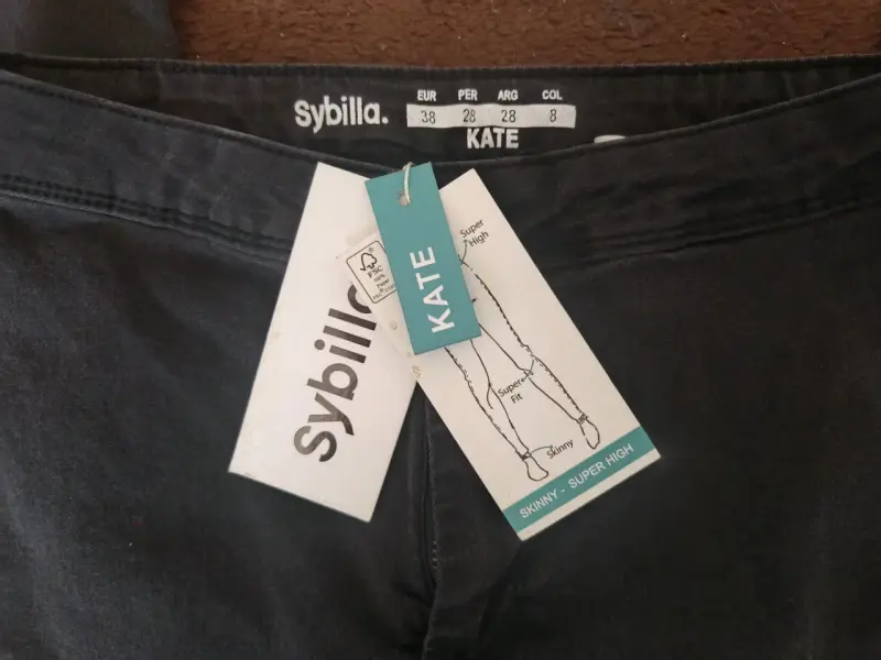 Pantalones Skinny Super High Sybilla Kate