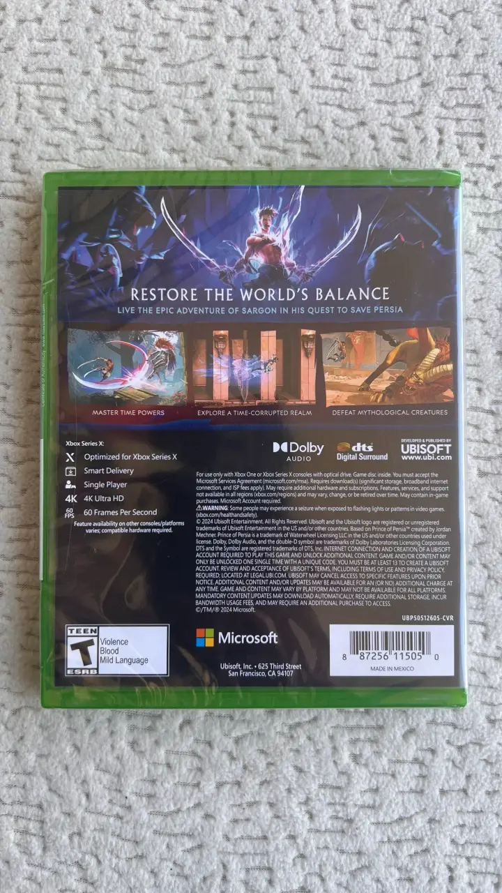 Juego Xbox Prince of Persia The Lost Crown - 2