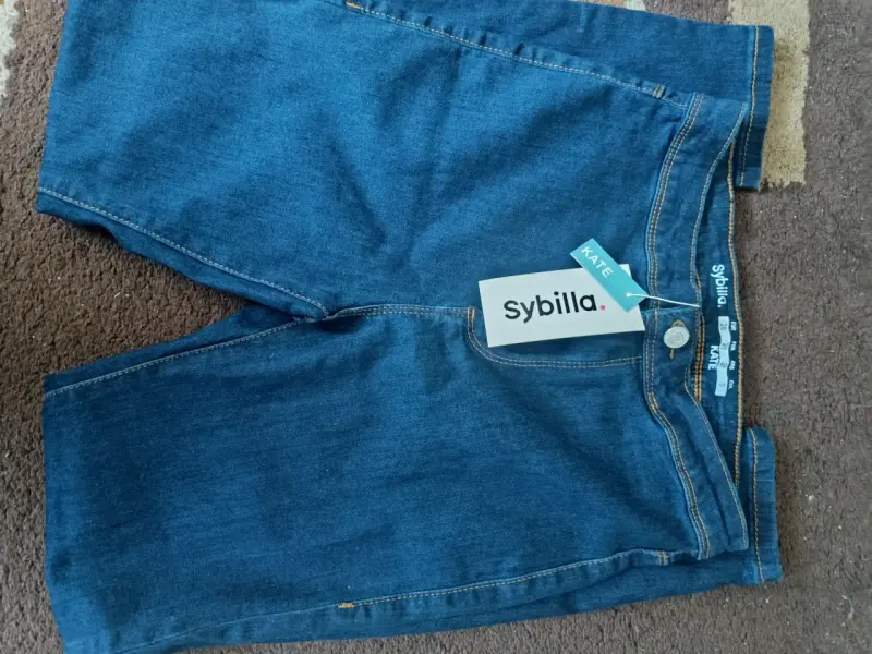 Jeans ajustados azul oscuro Sybilla Kate
