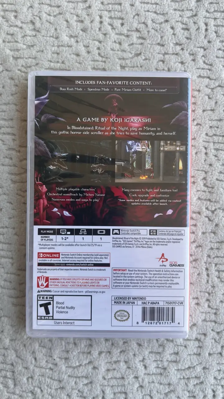 Bloodstained: Ritual of the Night Nintendo Switch - 2