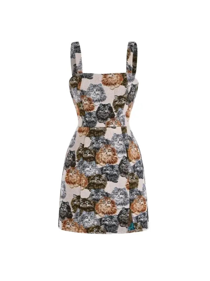 Vestido Gatos Kawaii - 1