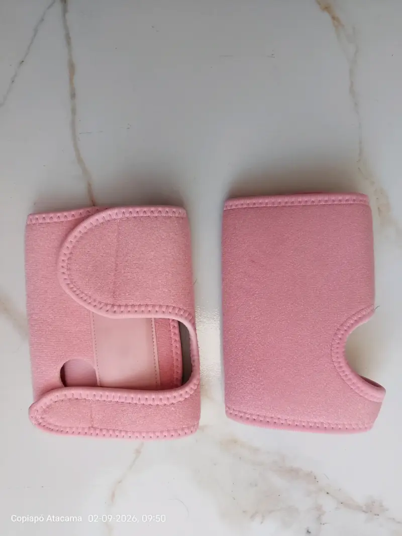 Muñequeras rosa para soporte y alivio - 2
