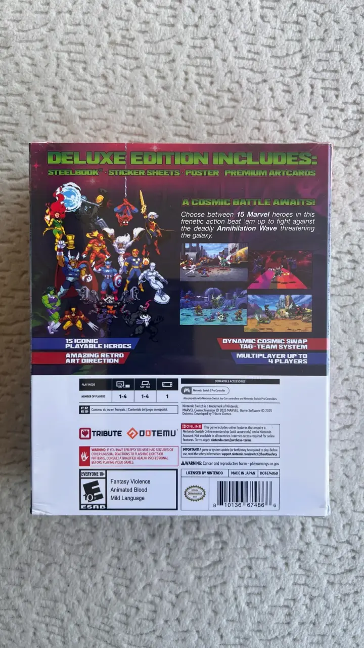 Marvel Cosmic Invasion Deluxe Edition Switch 2 - 2