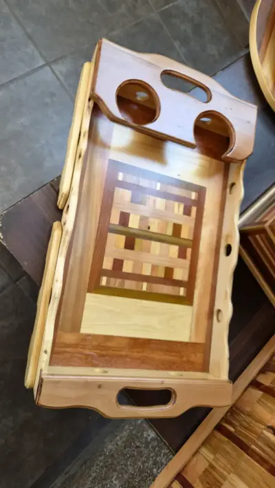 Bandejas y tablas de madera - miniatura 3