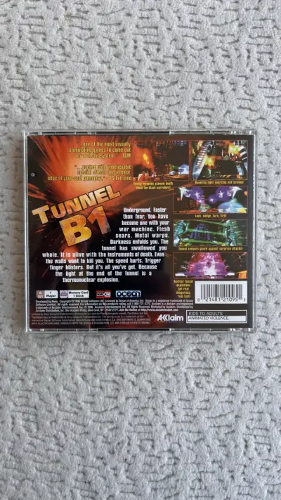 Tunnel B1 PlayStation *Juego Raro* - miniatura 2