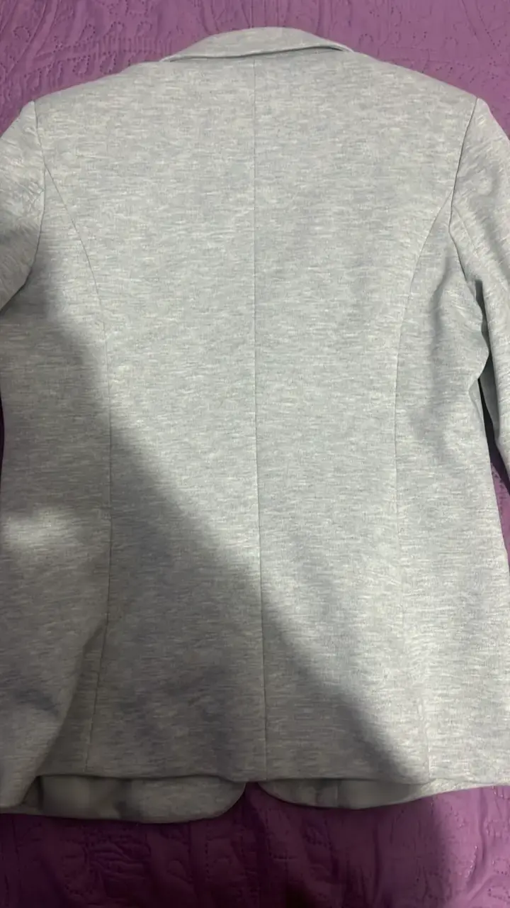 Blazer gris claro para mujer Alanz - 5