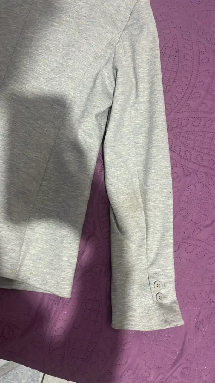 Blazer gris claro para mujer Alanz - 6