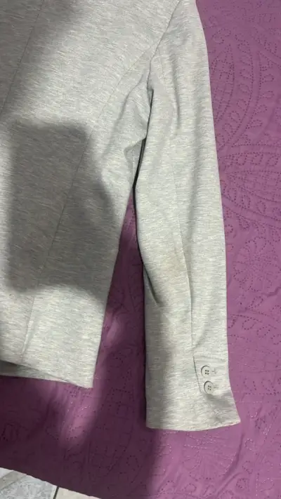 Blazer gris claro para mujer Alanz - miniatura 6