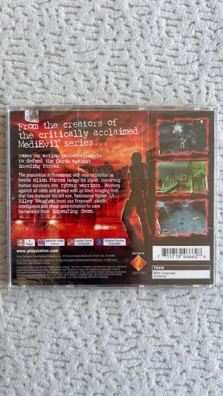 C-12 Final Resistance PlayStation Nuevo - 3