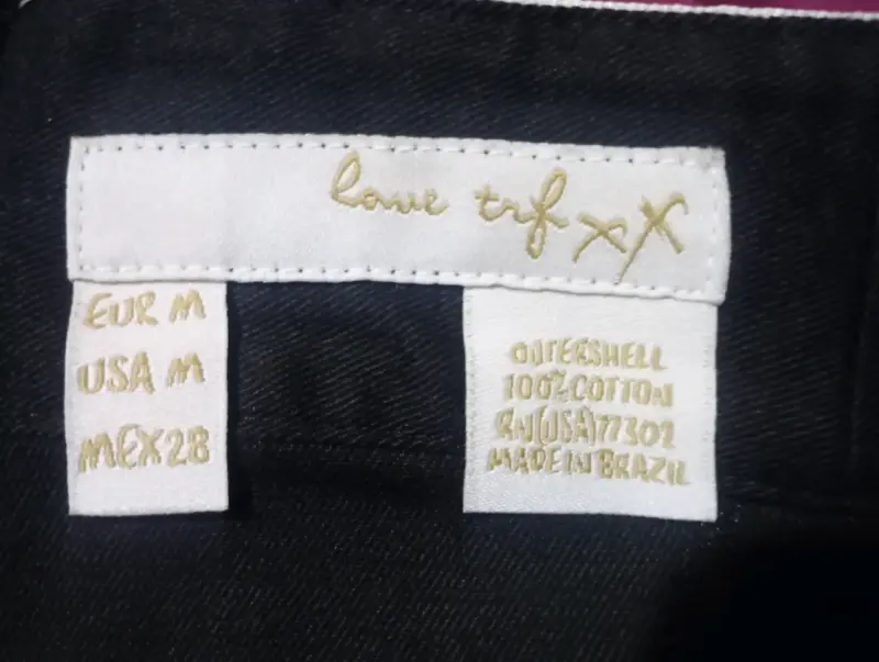 Vestido negro con detalles blancos Ellus - 3