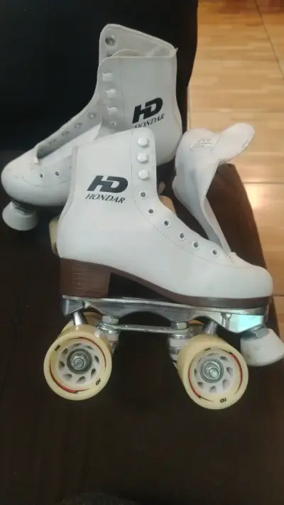 Patines de Cuatro Ruedas Blancos Honar - miniatura 4