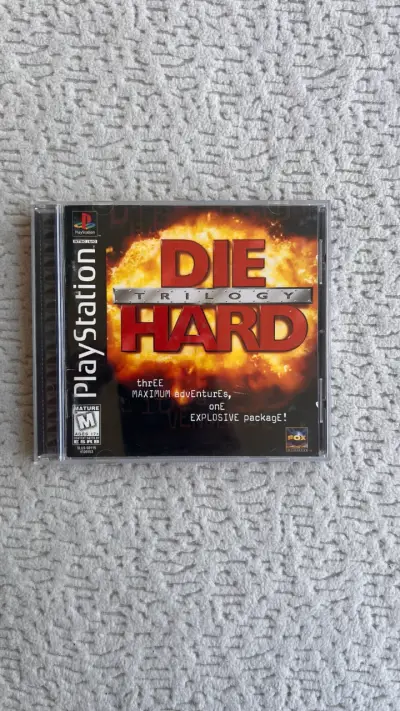Die Hard Trilogy PlayStation Black Label - miniatura 1