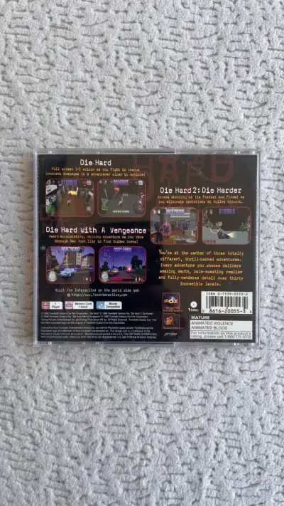 Die Hard Trilogy PlayStation Black Label - miniatura 2