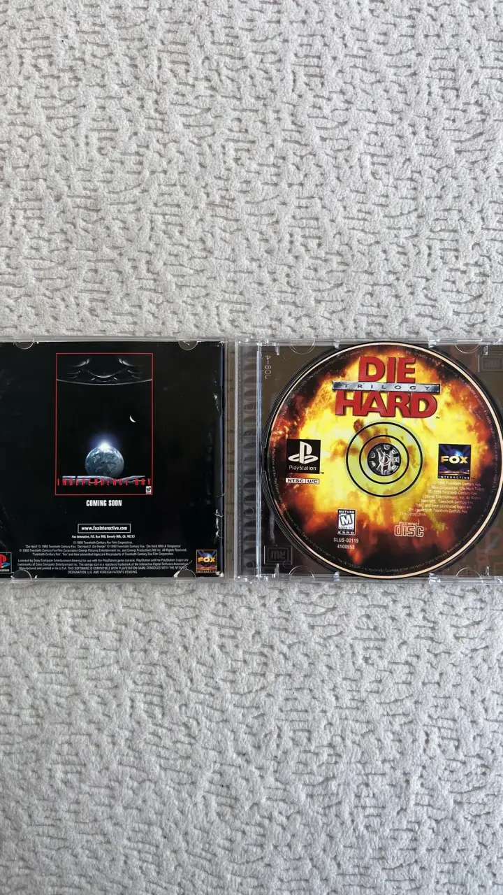 Die Hard Trilogy PlayStation Black Label - 3