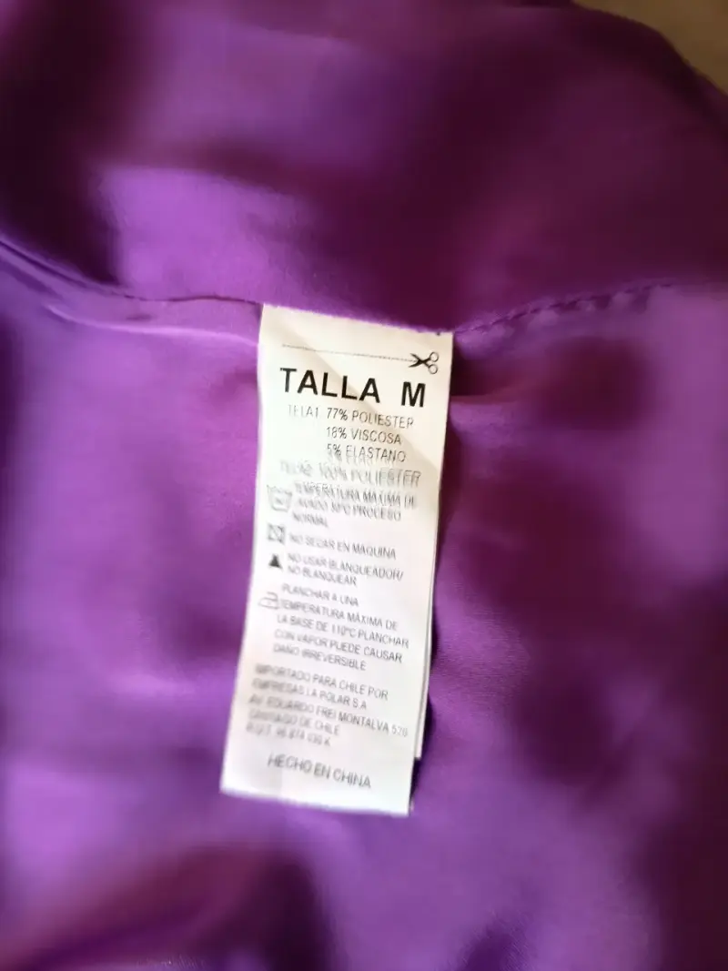 Blazer morado para mujer Fiorucci talla M - 4