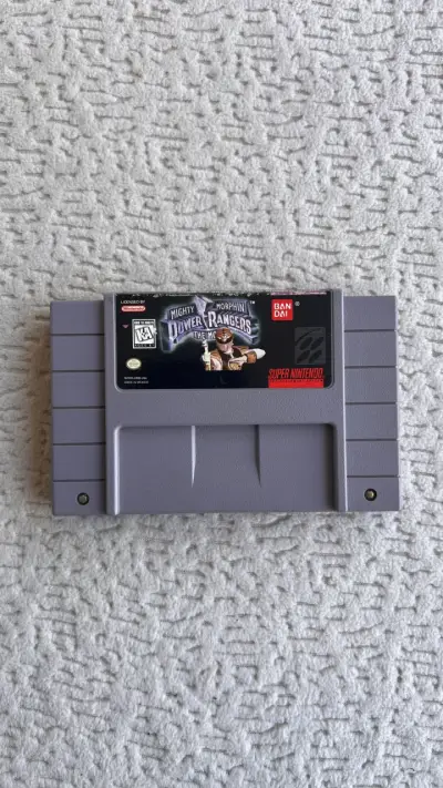 Juego SNES Mighty Morphin Power Rangers The Movie - miniatura 1