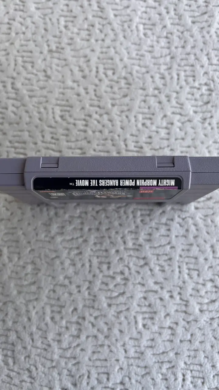 Juego SNES Mighty Morphin Power Rangers The Movie - 3