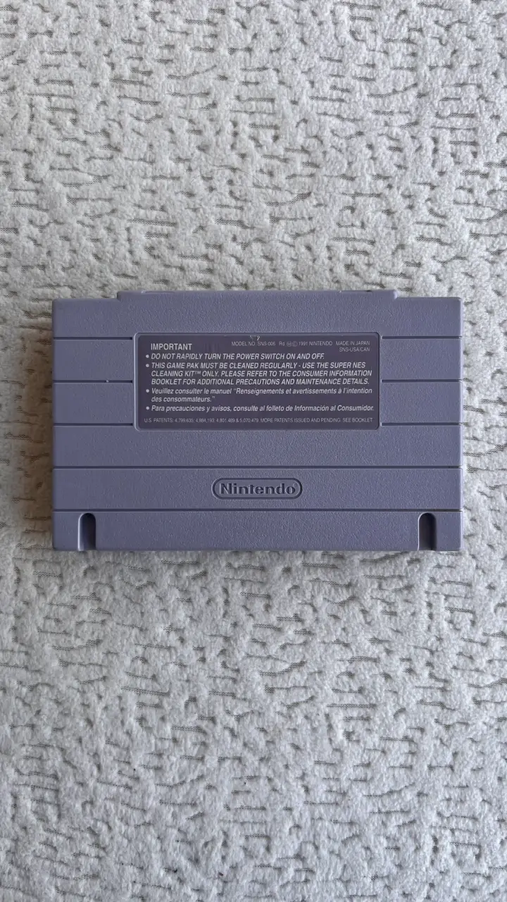 Juego SNES The Simpsons Bart's Nightmare - 2