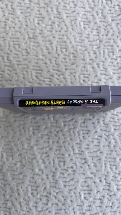 Juego SNES The Simpsons Bart's Nightmare - miniatura 3