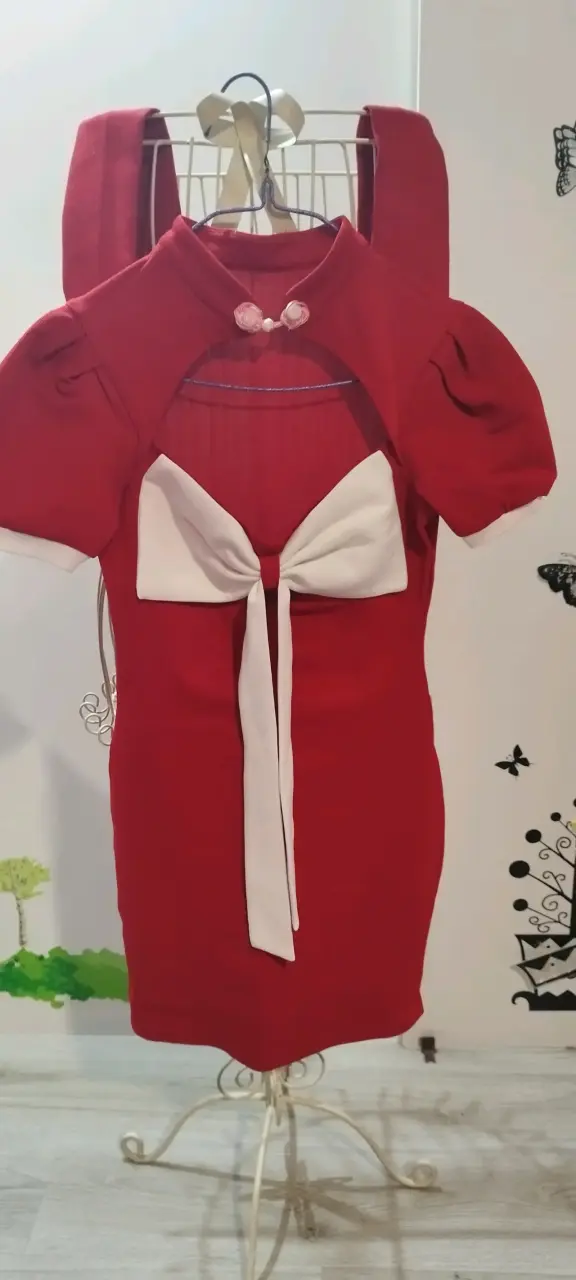Vestido rojo sexy - 1