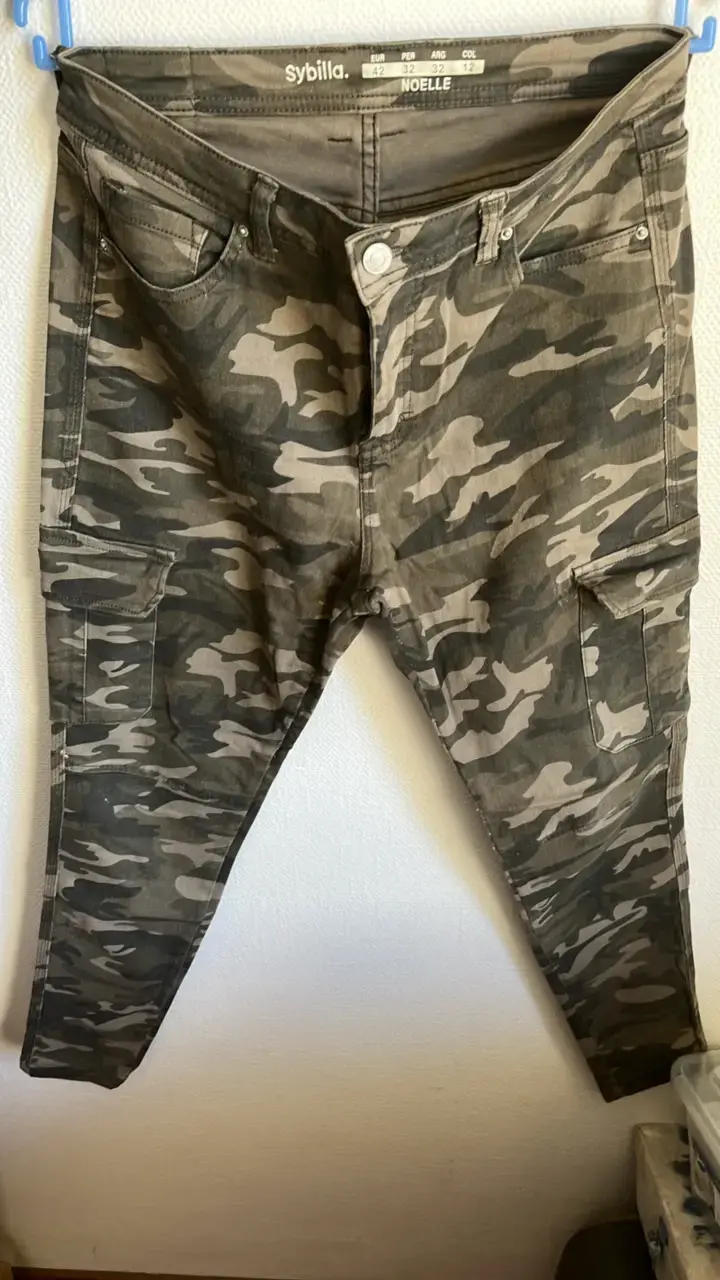 Pantalones cargo camuflados Sybilla Noelle - 2